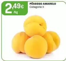 Intermarché Pêssego amarelo promoção
