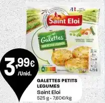 Intermarché Saint eloi - galettes petits legumes promoção