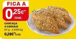 Intermarché Carcaça 4 cereais promoção