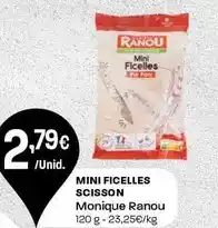 Intermarché Monique ranou - mini ficelles scisson promoção