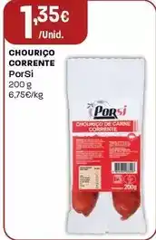 Intermarché Porsi - chouriço corrente promoção