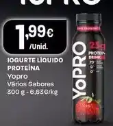 Intermarché Yopro - iogurte líquido proteína promoção
