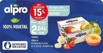 Intermarché Alpro - yofu promoção