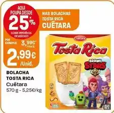 Intermarché Cuétara - bolacha tosta rica promoção