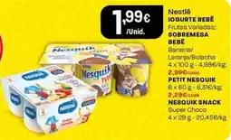 Intermarché Nestle - iogurte bebe promoção