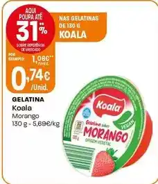 Intermarché Koala - gelatina promoção