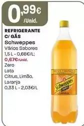 Intermarché Schweppes - refrigerante c/ gas promoção