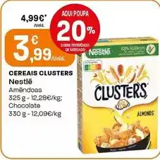 Intermarché Nestle - cereais clusters promoção