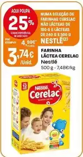 Intermarché Nestlé - farinha lactea cerelac promoção