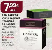 Intermarché Dom campos - vinho regional península de setúbal promoção