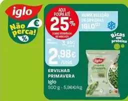 Intermarché Iglo - ervilhas primavera promoção