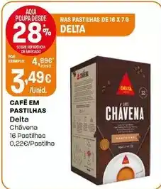 Intermarché Delta - café em pastilhas promoção