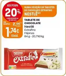 Intermarché Nestlé - tablete de chocolate promoção
