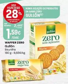 Intermarché Gullon - waffer zero promoção