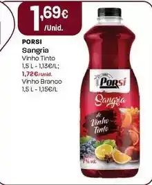 Intermarché Porsi - sangria promoção