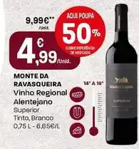 Intermarché Monte da ravasqueira - vinho regional alentejano promoção