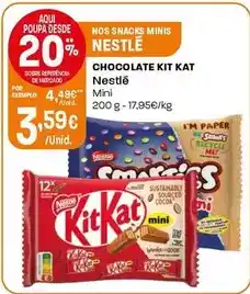 Intermarché Nestlé - chocolate kit kat promoção