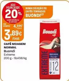 Intermarché Buondi - café moagem normal promoção