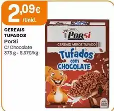 Intermarché Porsi - cereais tufados promoção