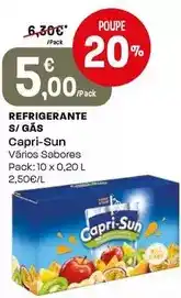 Intermarché Capri-sun - refrigerante s/ gas promoção