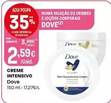 Intermarché Dove - creme intensivo promoção