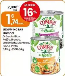 Intermarché Compal - leguminosas promoção