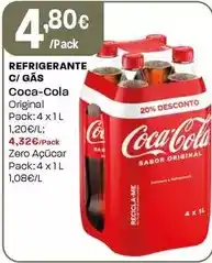 Intermarché Coca cola - refrigerante c/ gas promoção