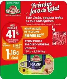 Intermarché Ramirez - atum posta em oleo vegetal promoção