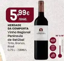 Intermarché Herdade da comporta - vinho regional peninsula de setubal promoção
