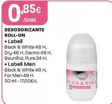 Intermarché Labell - desodorizante roll-on promoção
