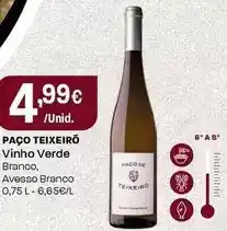 Intermarché Paço teixeiro - vinho verde promoção