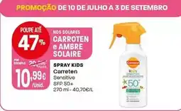 Intermarché Spray kids promoção