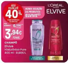 Intermarché Elvive - champo promoção