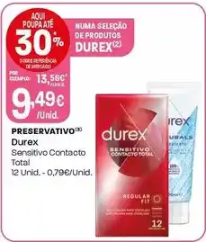Intermarché Durex - preservativo promoção