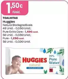 Intermarché Huggies - toalhitas promoção