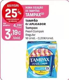Intermarché Tampax - tampao c/ aplicador promoção