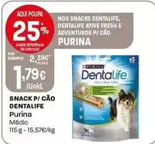 Intermarché Purina - snack p/cão dentalife promoção