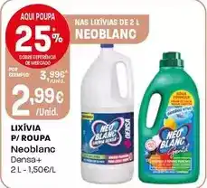 Intermarché Neoblanc - lixívia p/roupa promoção