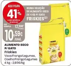 Intermarché Friskies - alimento seco p/gato promoção