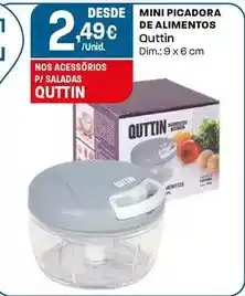 Intermarché Mini picadora de alimentos promoção