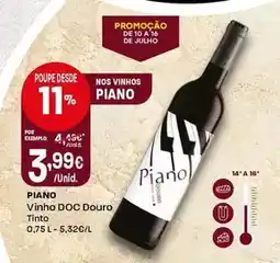 Intermarché Piano - vinho doc douro promoção