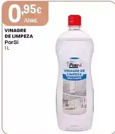 Intermarché Porsi - vinagre de limpeza promoção