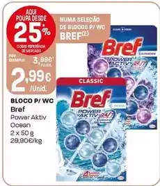 Intermarché Bref - bloco p/wc promoção