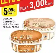 Intermarché Carte d'or - gelado promoção