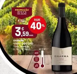 Intermarché Dharma - vinho doc dao promoção
