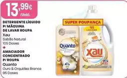 Intermarché Xau - detergente líquido p/máquina de lavar roupa promoção