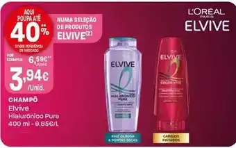 Intermarché L'oréal - champo elvive promoção