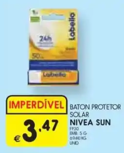 Meu Super Baton protetor solar nivea sun fp30 promoção