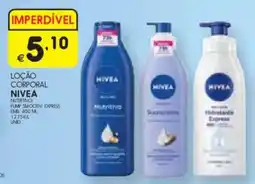 Meu Super Loção corporal nivea nutritivo pump smooth express promoção