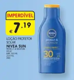 Meu Super Loção protetor solar nivea sun protect & moisture fps30 promoção